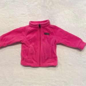 Columbia Bright Pink Baby Fleece Jacket